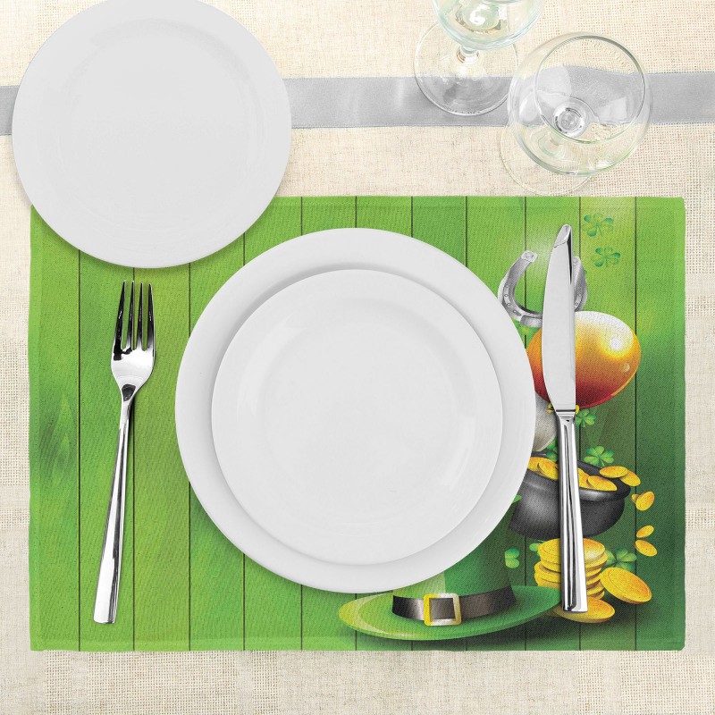 Shamrock Charm Place Mats