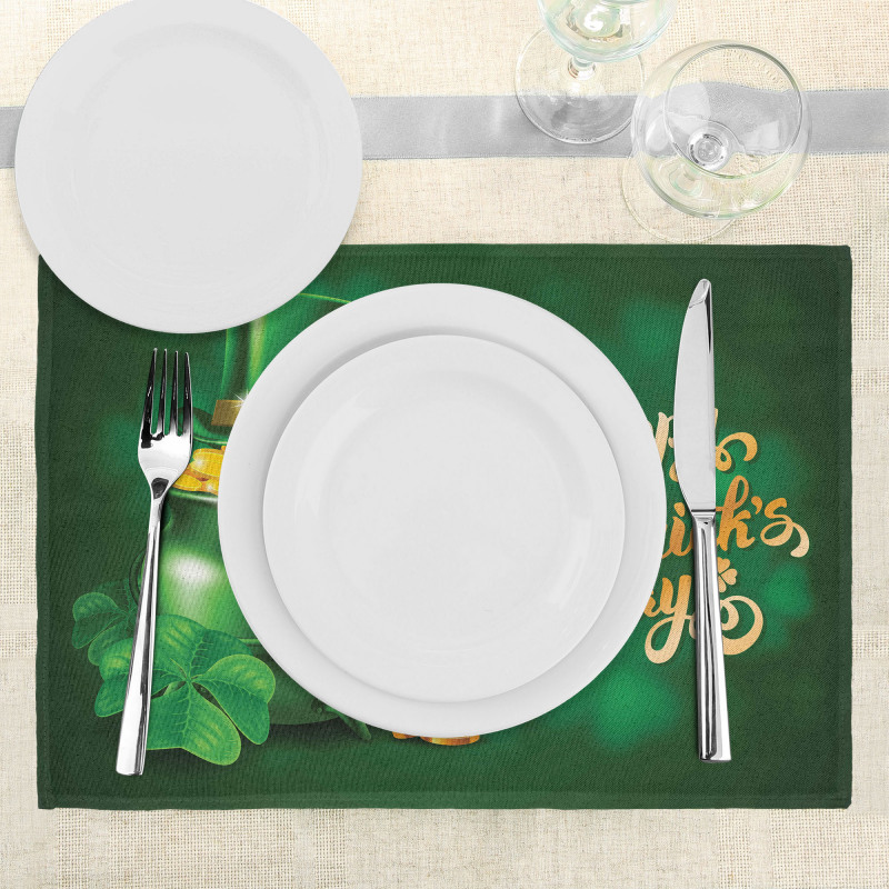 Irish Pot of Gold Place Mats