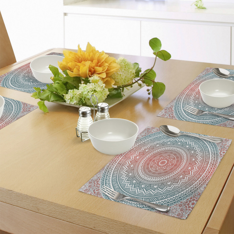 Antique Mandala Place Mats