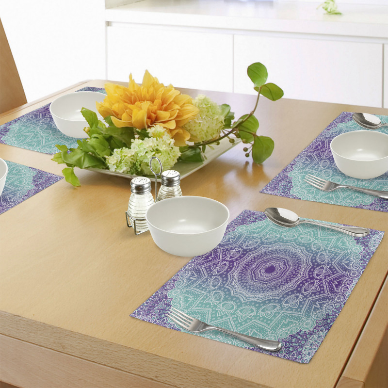 Ornate Hippie Place Mats