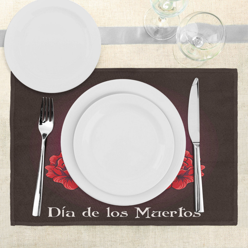 Dia de Los Muertos Place Mats