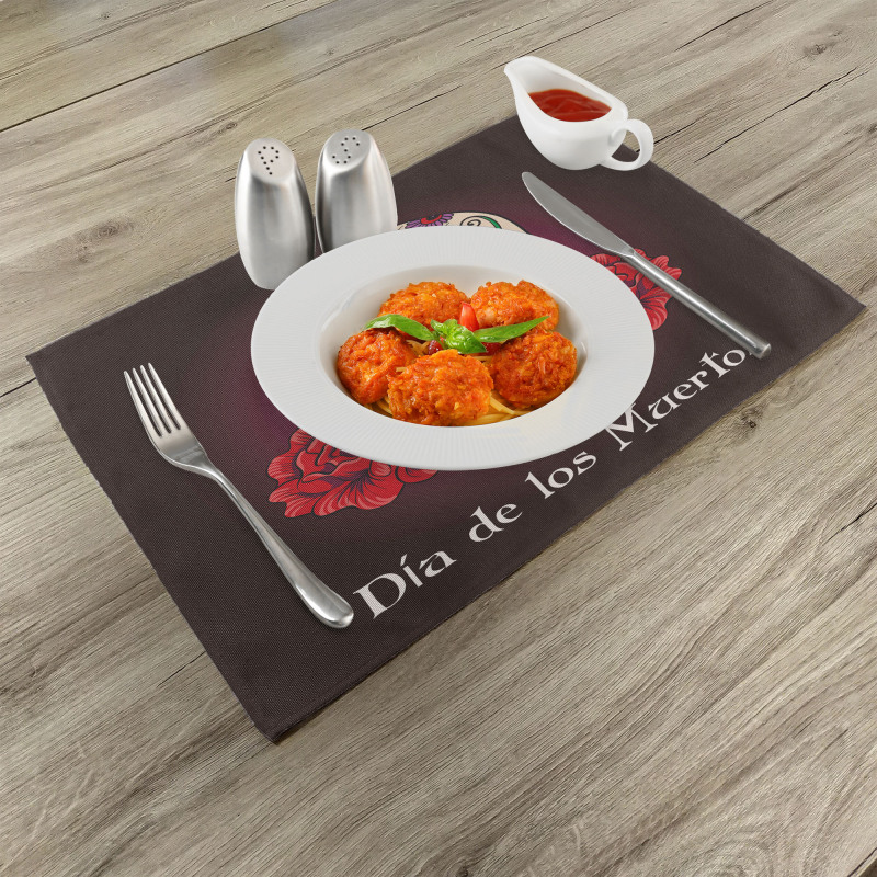 Dia de Los Muertos Place Mats