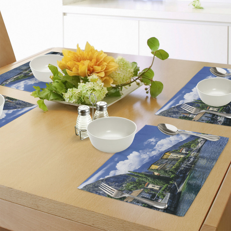 Landscape of Lake Como Place Mats