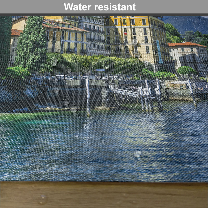 Landscape of Lake Como Place Mats