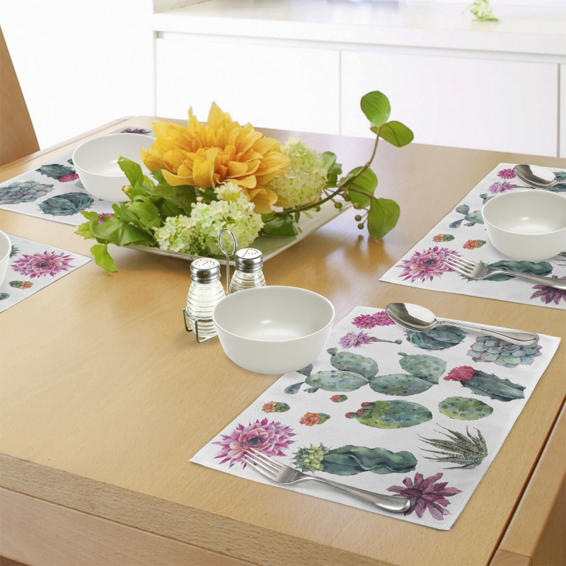 Botanic Herbal Cartoon Place Mats