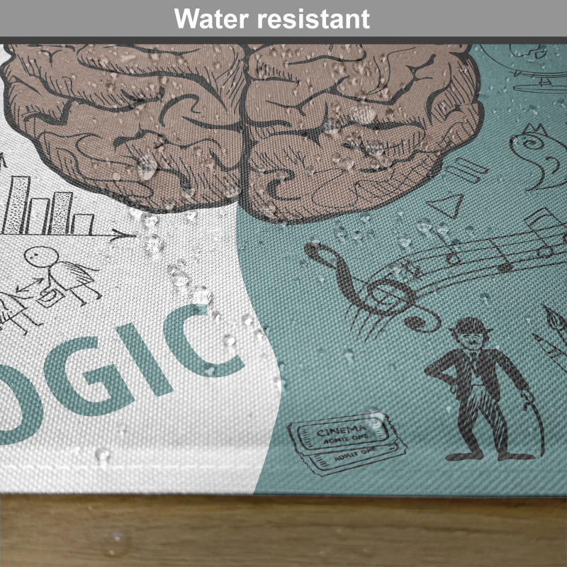 Music Logic Brain Art Place Mats