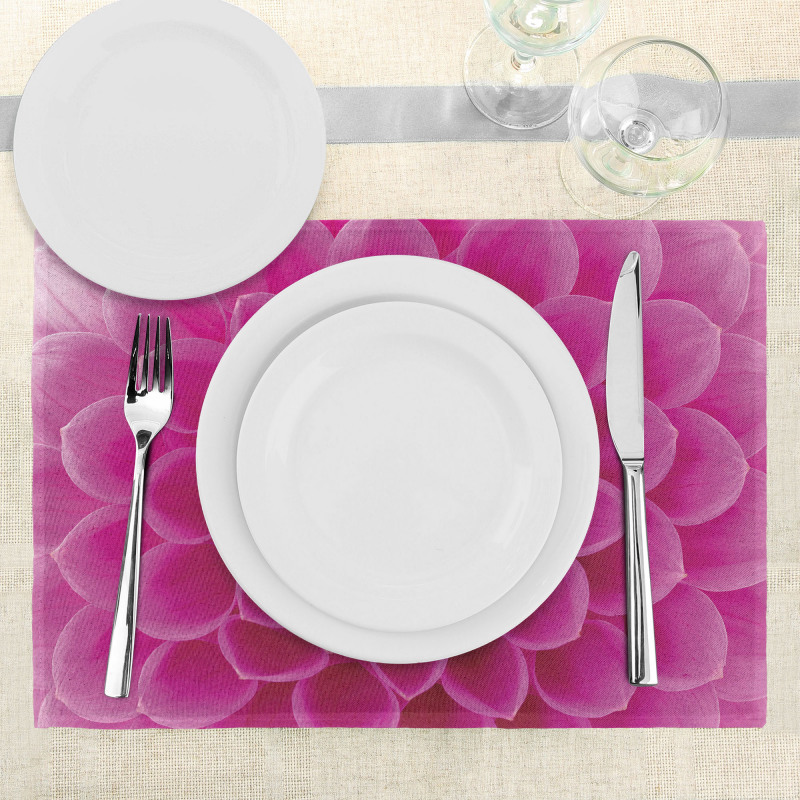 Fresh Bloom Petal Nature Place Mats