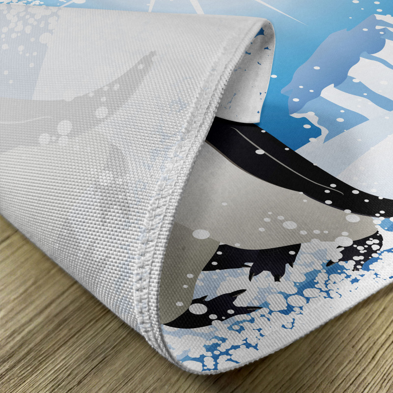 Snowy Frozen Kid Season Place Mats