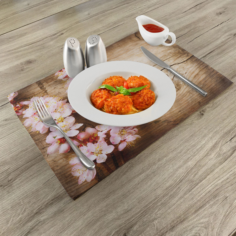 Spring Blossom Orchard Place Mats