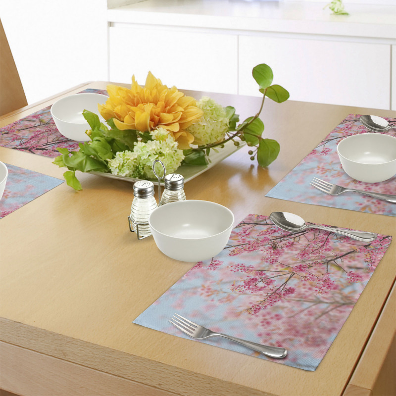 Japanese Sakura Cherry Place Mats