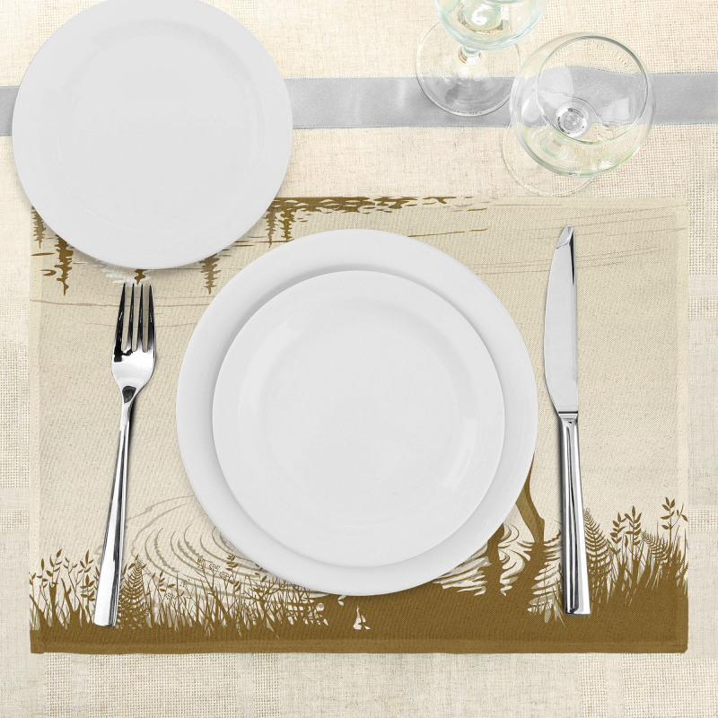 Lake River Forest Wild Place Mats
