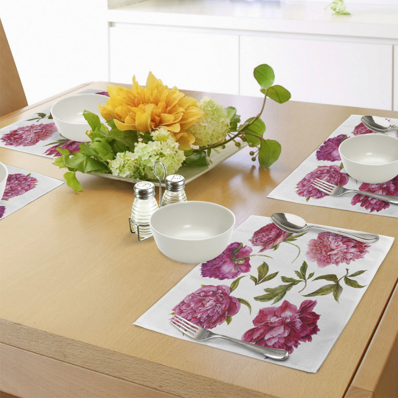 Spring Buds Vivid Tones Place Mats