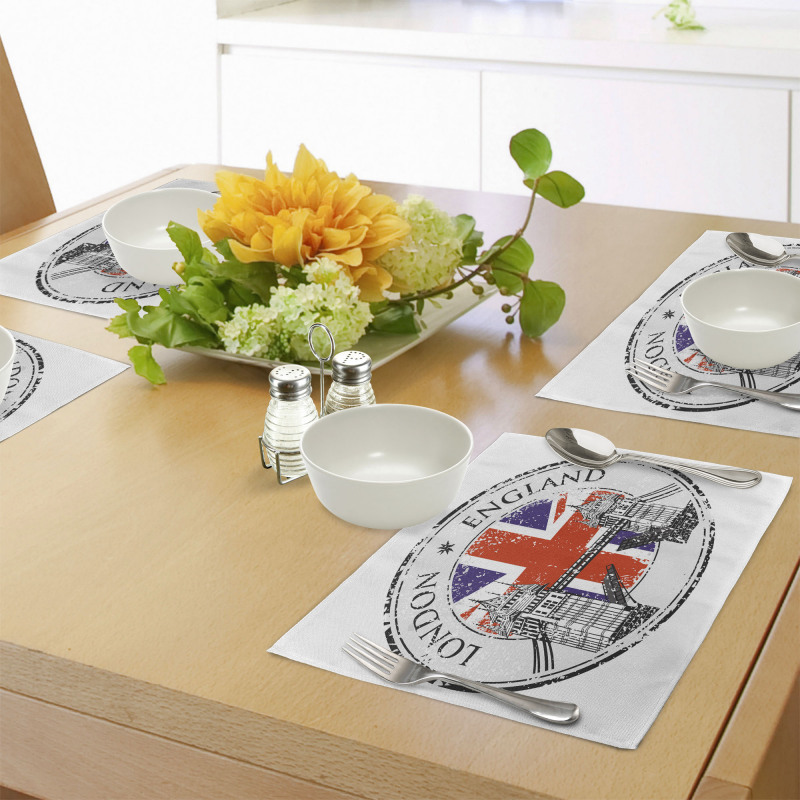 Flag Nostalgic National Place Mats