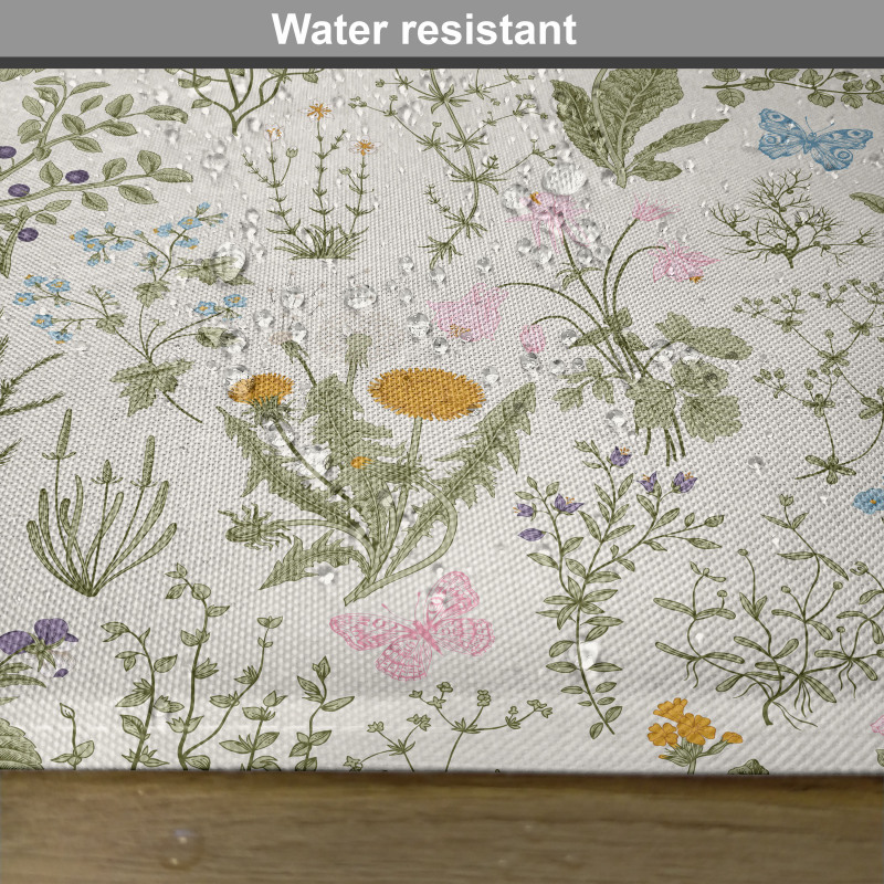 Vintage Garden Plants Place Mats