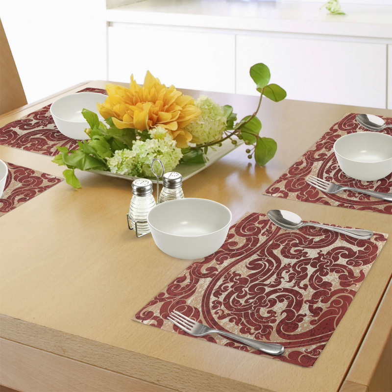 Vector Thai Culture Place Mats