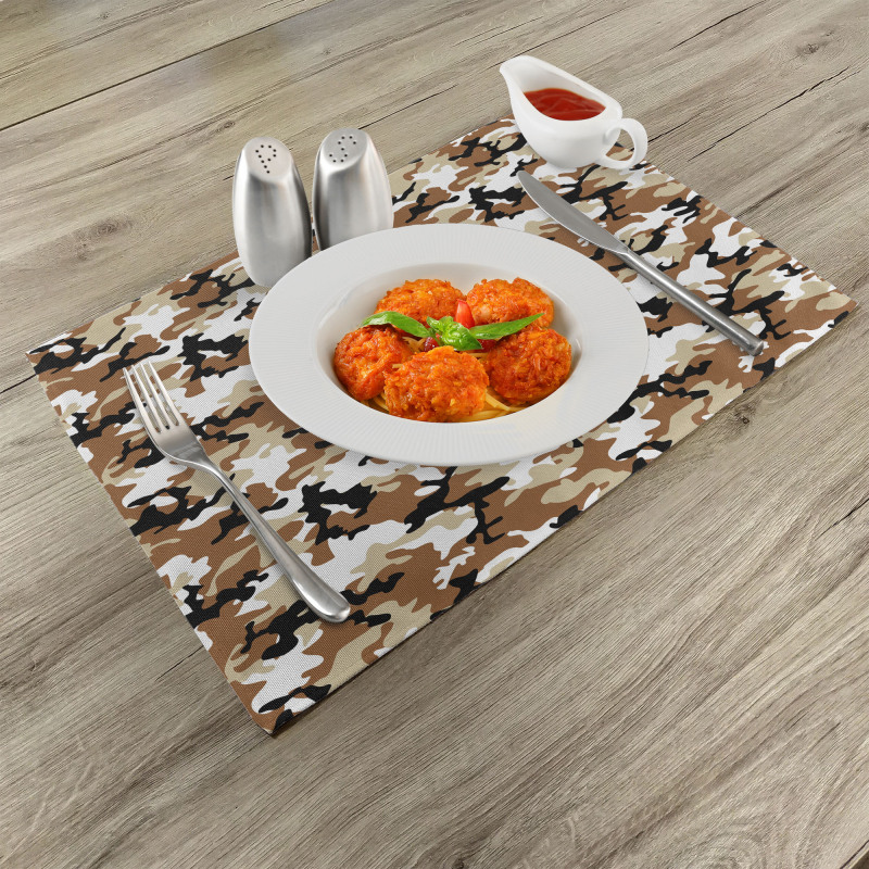 Camo Style Shades Place Mats