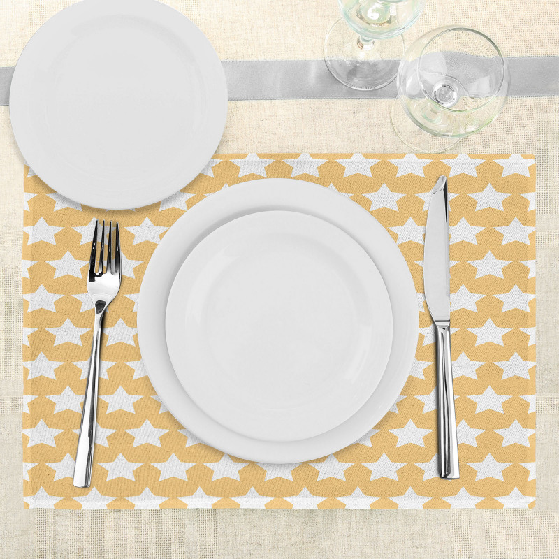 Retro Stars Place Mats