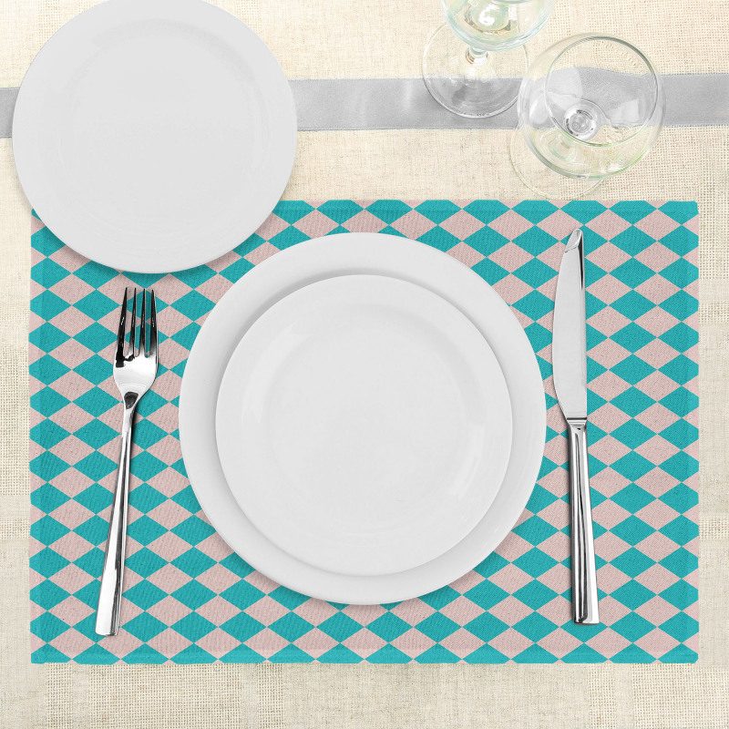 Retro Classical Tile Place Mats