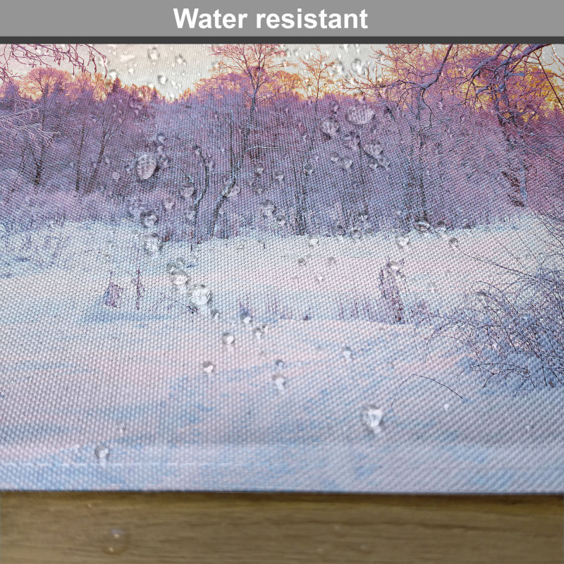 Braches Snowy Sunset Place Mats