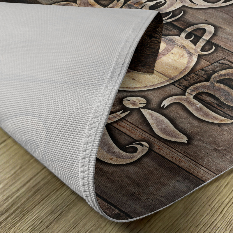 Coffee Time Grunge Back Place Mats