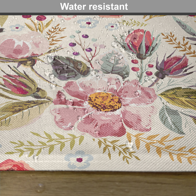 Abstract Flowers Roses Place Mats