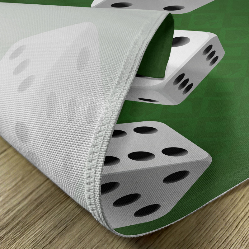 Casino Rolling Dice Set Place Mats