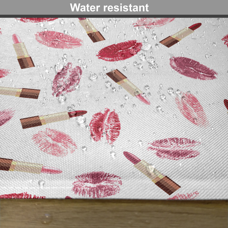 Lipstick Kiss Makeup Place Mats