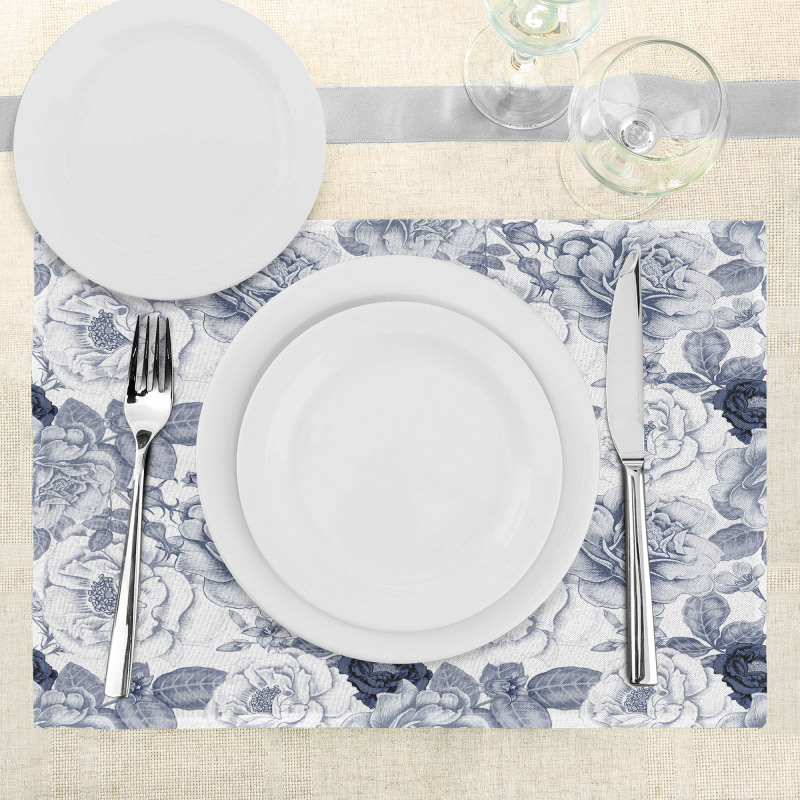 Garden Spring Roses Place Mats