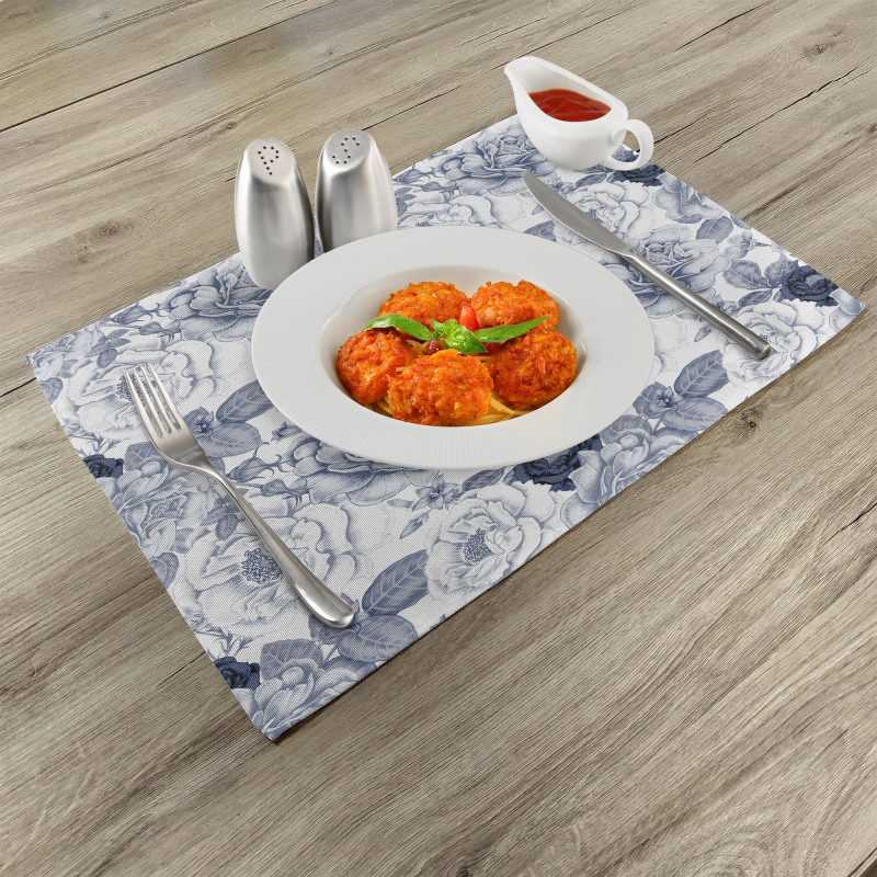 Garden Spring Roses Place Mats