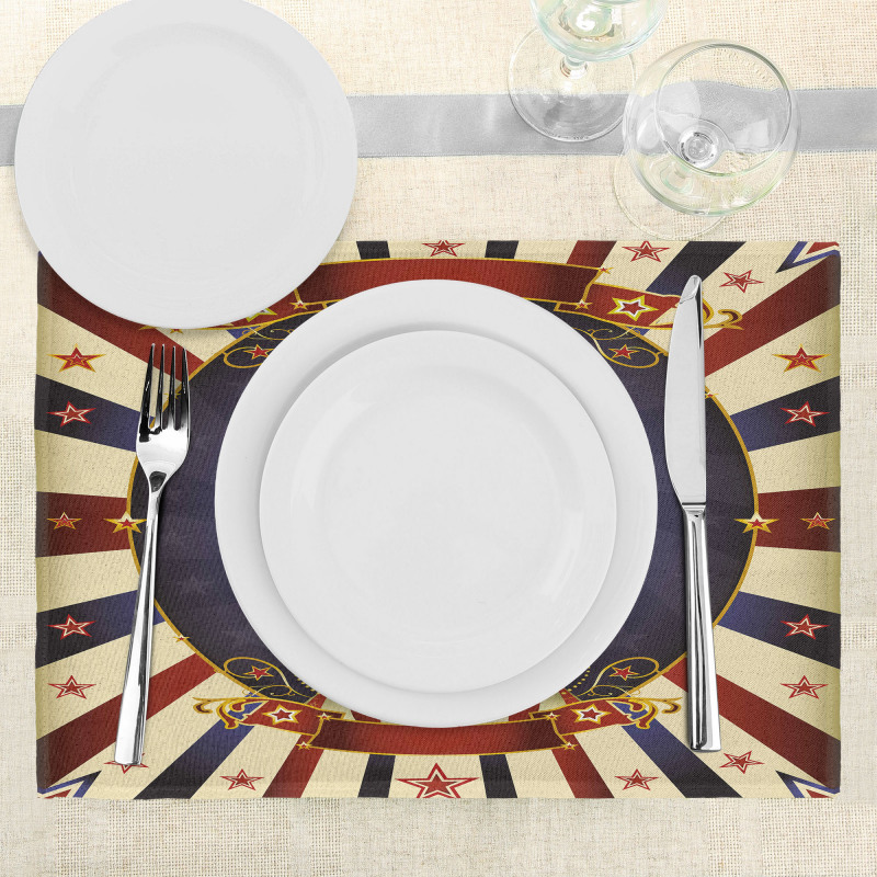 Circus Poster Image Place Mats