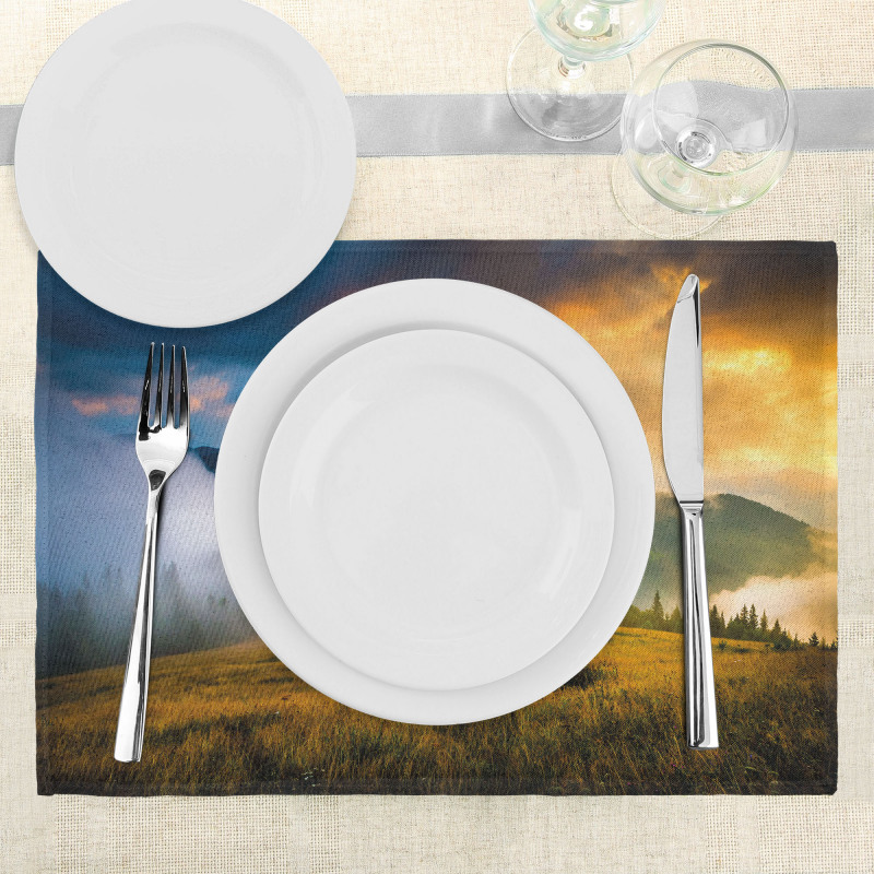 Misty Mountaintops Place Mats