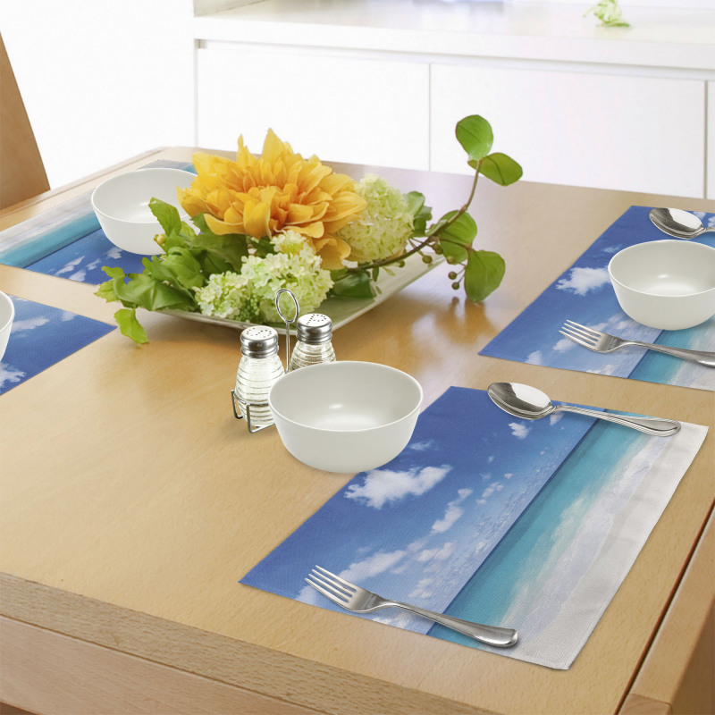 Barbados Coastline Summer Place Mats