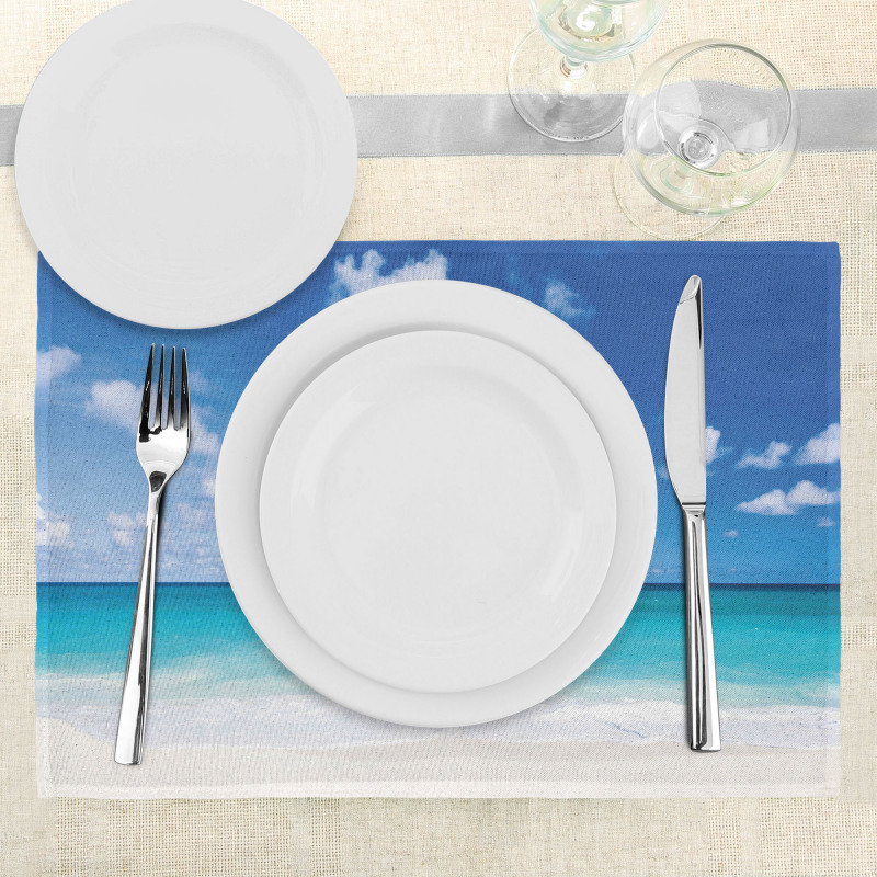 Barbados Coastline Summer Place Mats