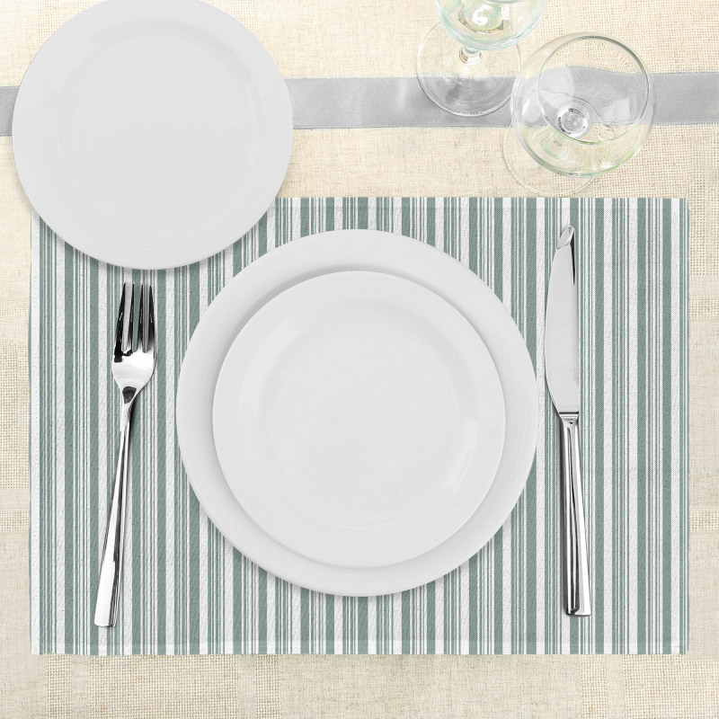 Thin and Bold Stipes Place Mats