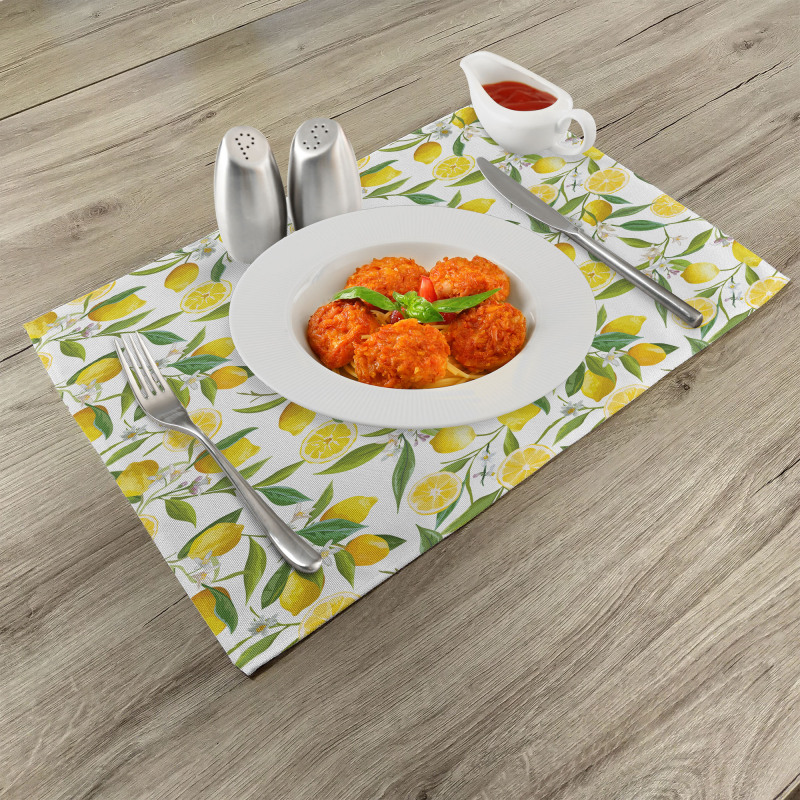 Exotic Delicious Garden Place Mats