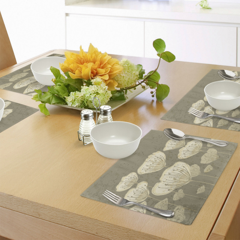 Blooms Essence Nature Place Mats