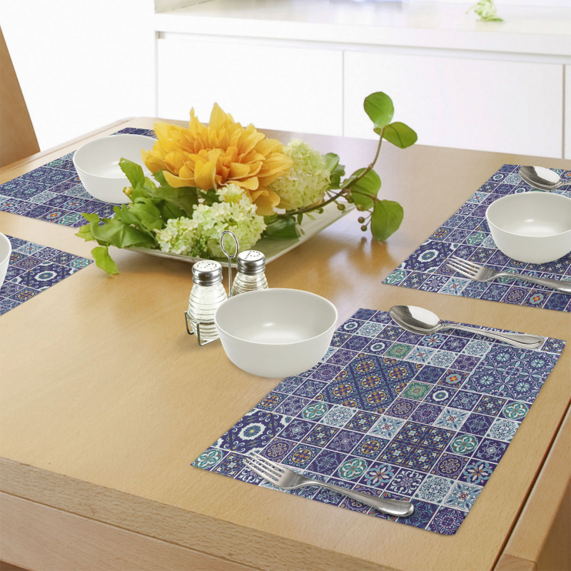 Traditional Mosaic Tile Place Mats