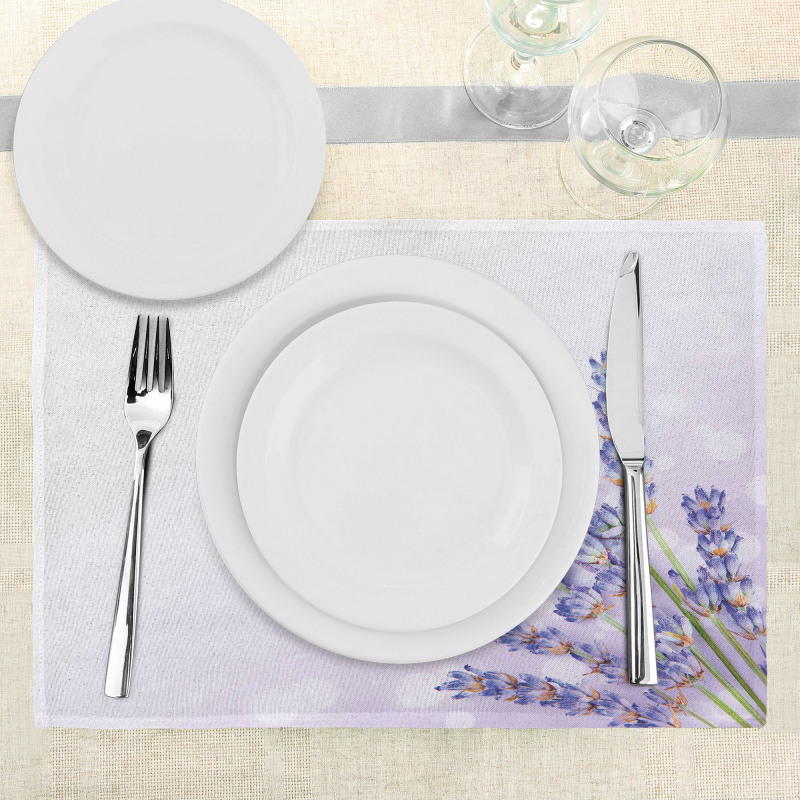 Fresh Herb Plant Posy Place Mats