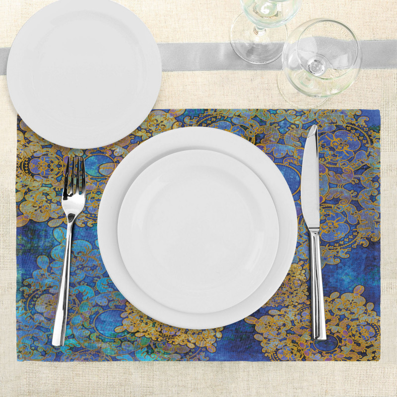 Persian Motif Bohemian Place Mats