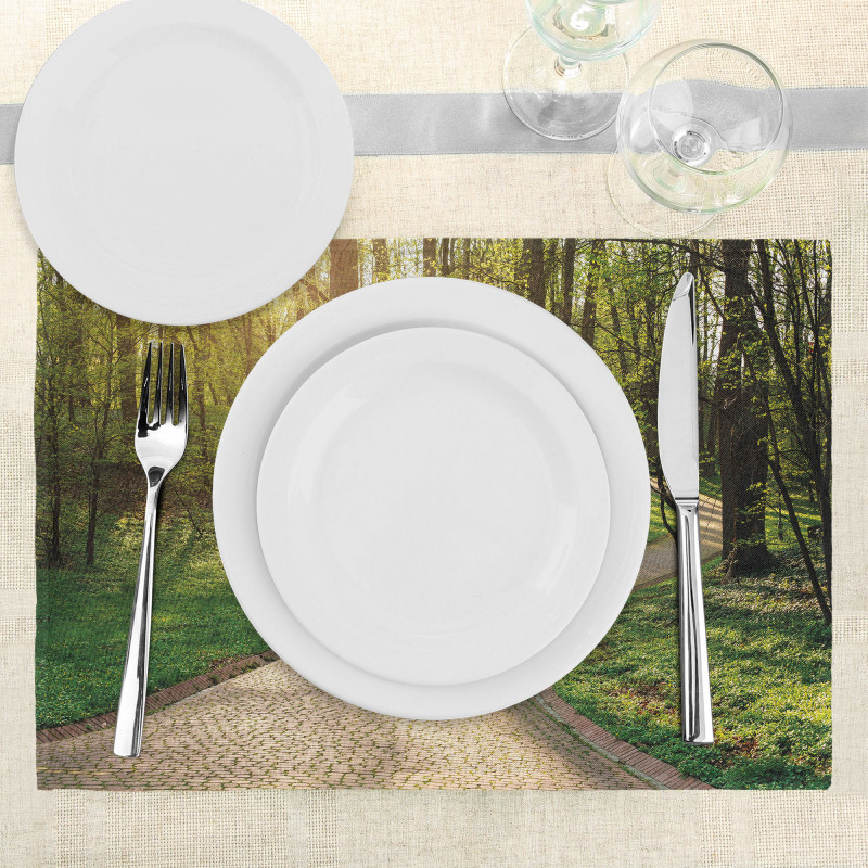 Footpath Green Park Place Mats