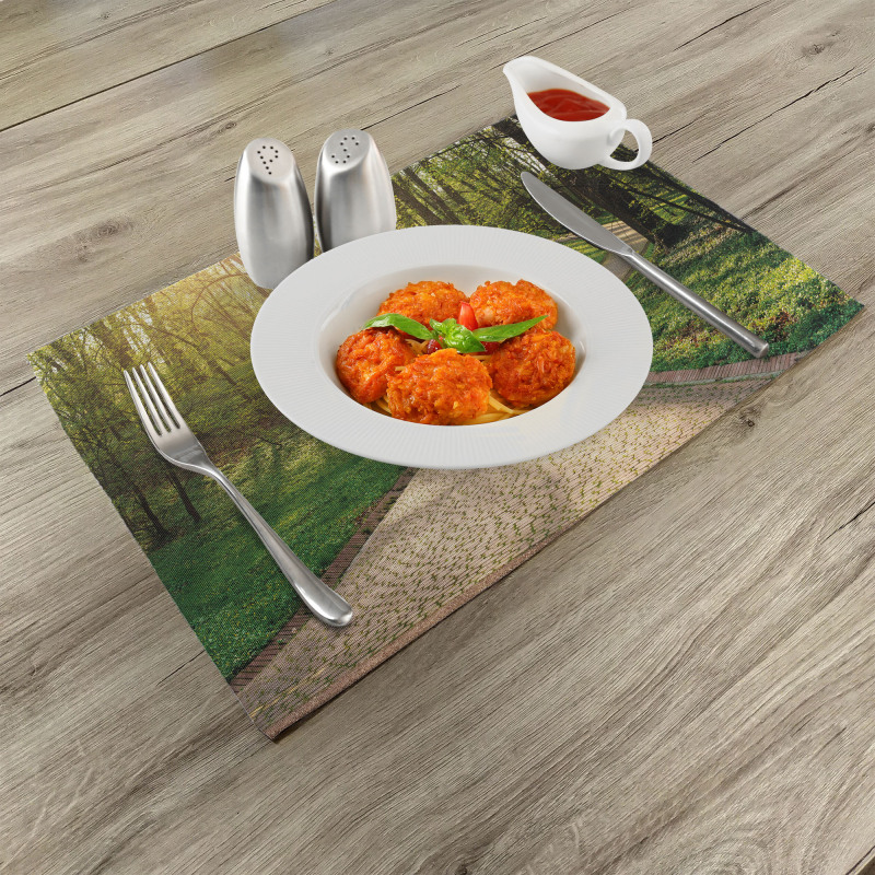 Footpath Green Park Place Mats