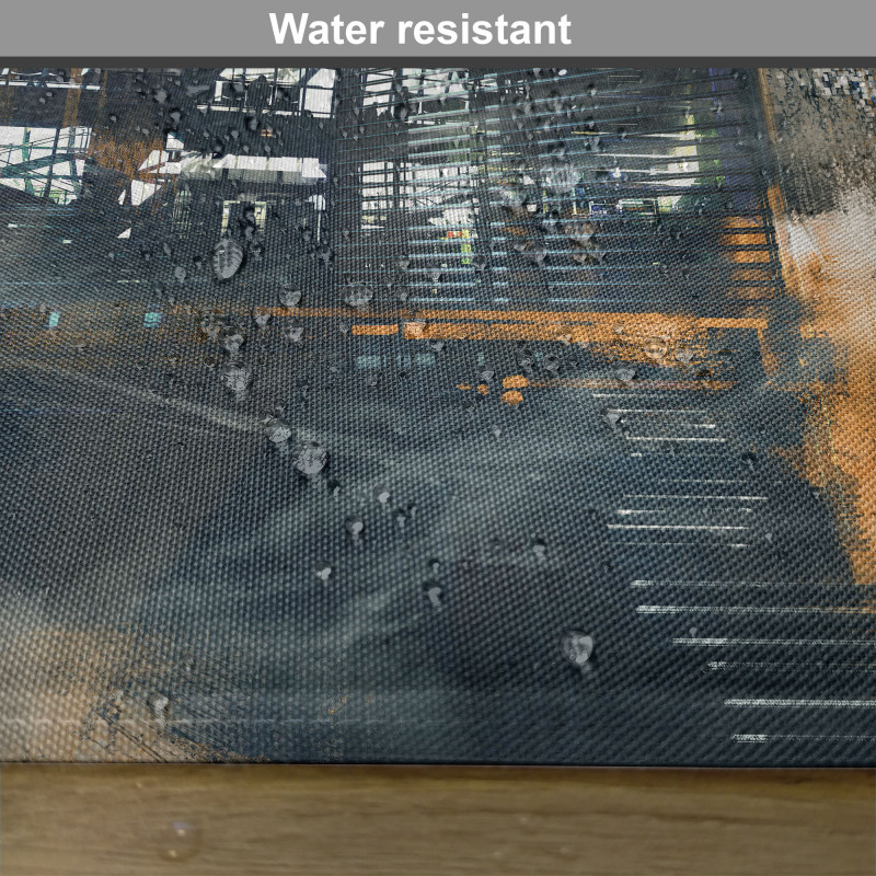 Cyberpunk Cityscape Place Mats