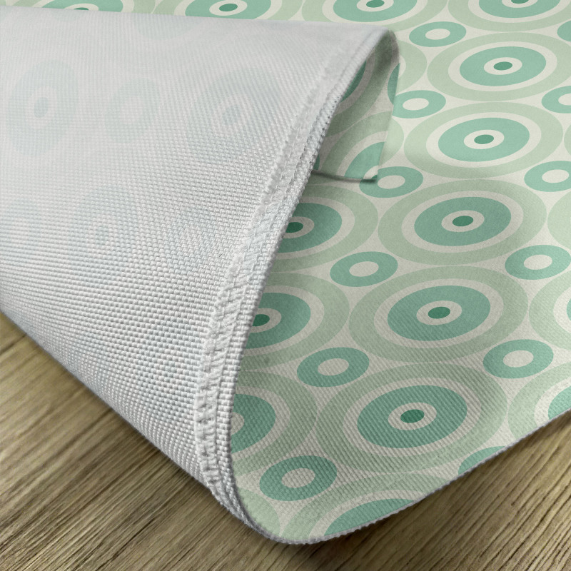 Retro Circles Geometric Place Mats