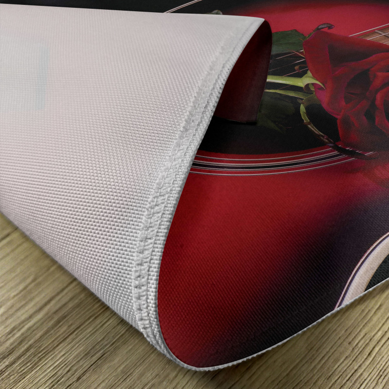 Guitar with Love Rose Place Mats