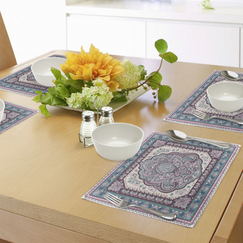 Paisley Oriental Place Mats