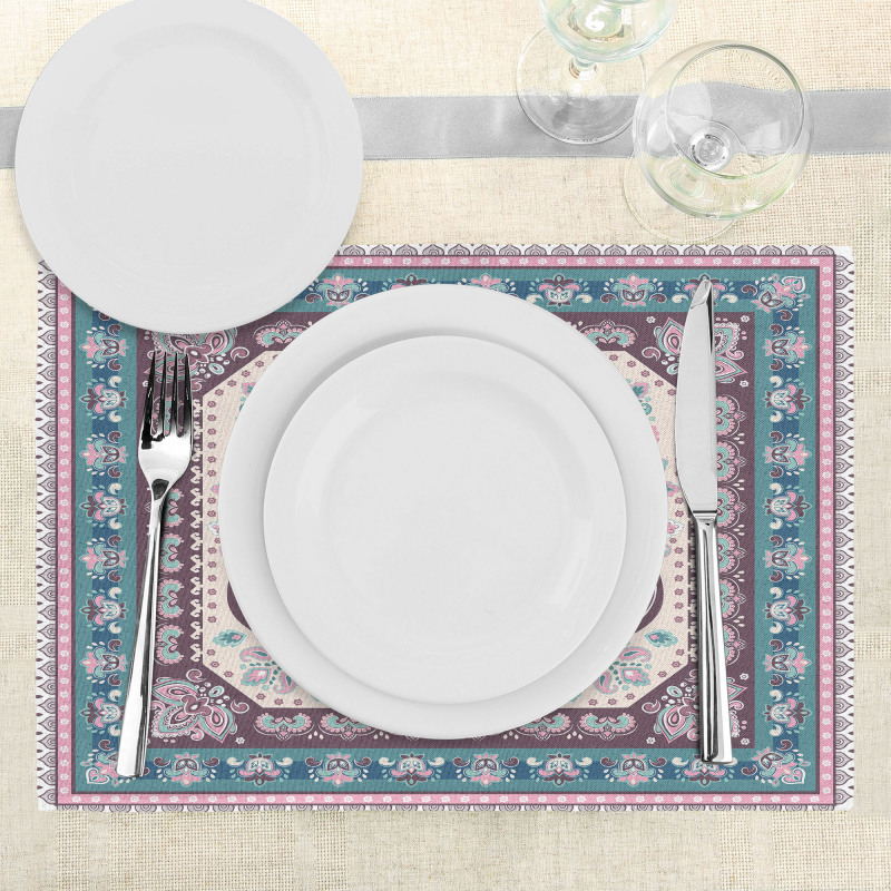 Paisley Oriental Place Mats