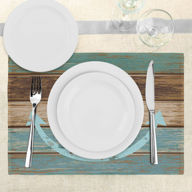 Nautical Rustic Place Mats