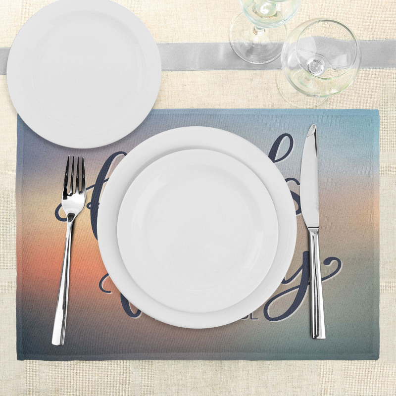 Friends are Family BFF Place Mats