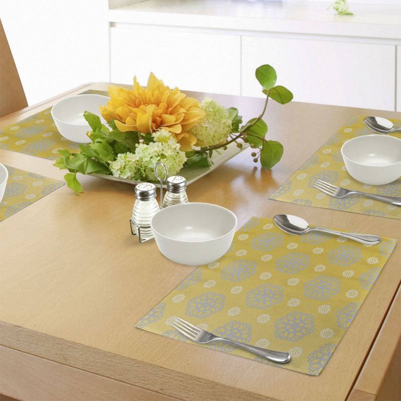 Bohemic Flowers Place Mats