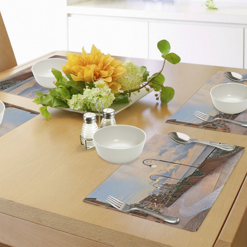 Dawn in Ortona Abruzzo Place Mats